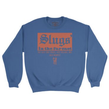 Slugs in the East Side Crewneck Sweatshirt - Royal
