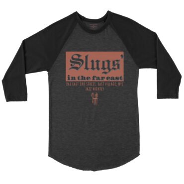 Slugs in the East Side Baseball T-Shirt - Black-HBlack