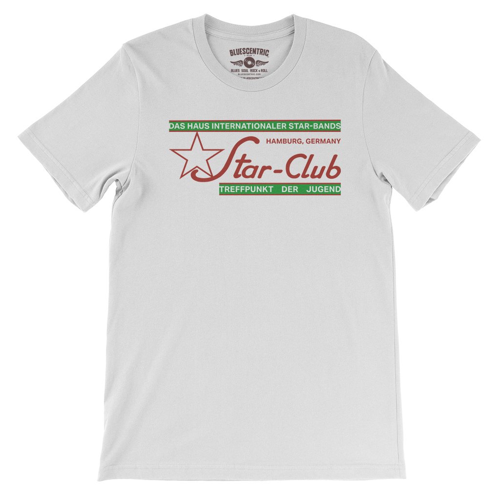 Star Club Germany T-Shirt - Lightweight Vintage Style - White