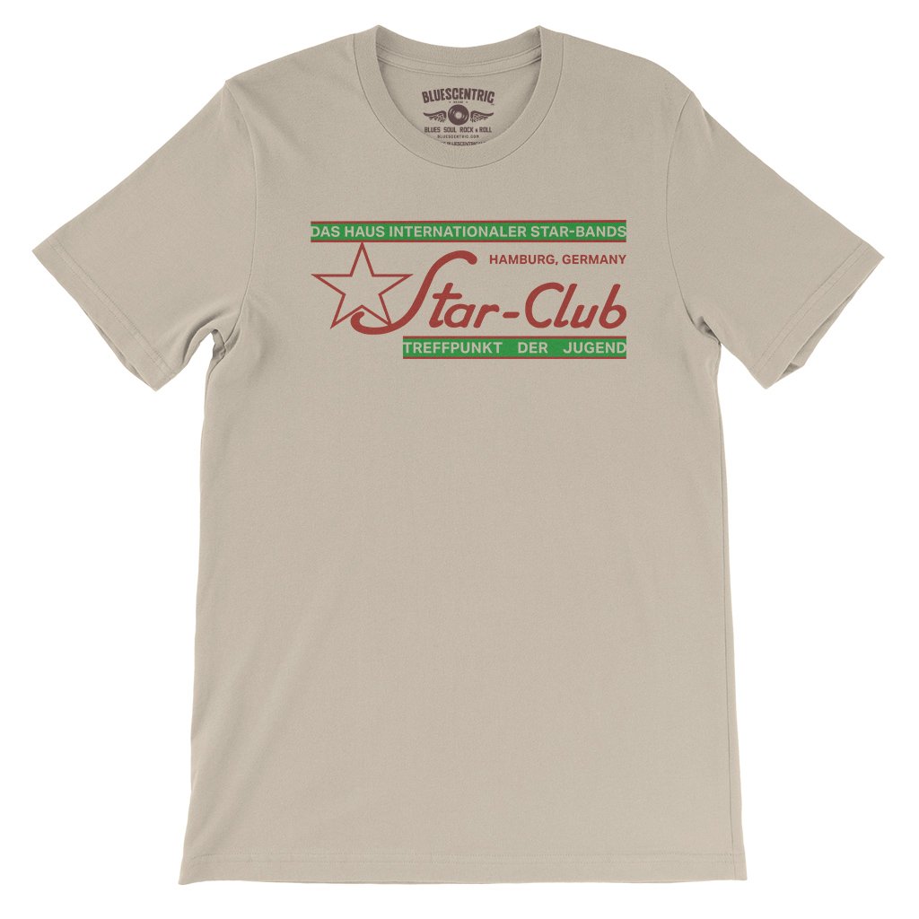 Star Club Germany T-Shirt - Lightweight Vintage Style - Soft Cream
