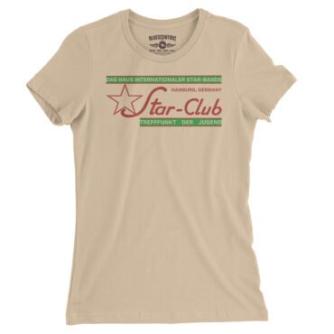 Star Club Germany Ladies T-Shirt - Relaxed Fit - Sand Dune