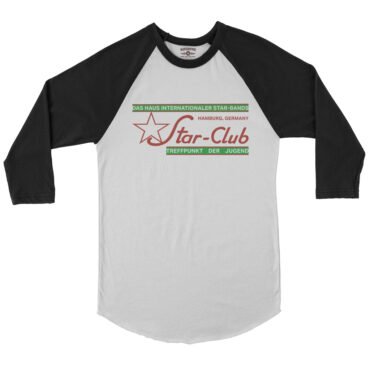 Star Club Germany Baseball T-Shirt - White-Black