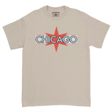 Chicago T-Shirt - Heavy Cotton - Sand