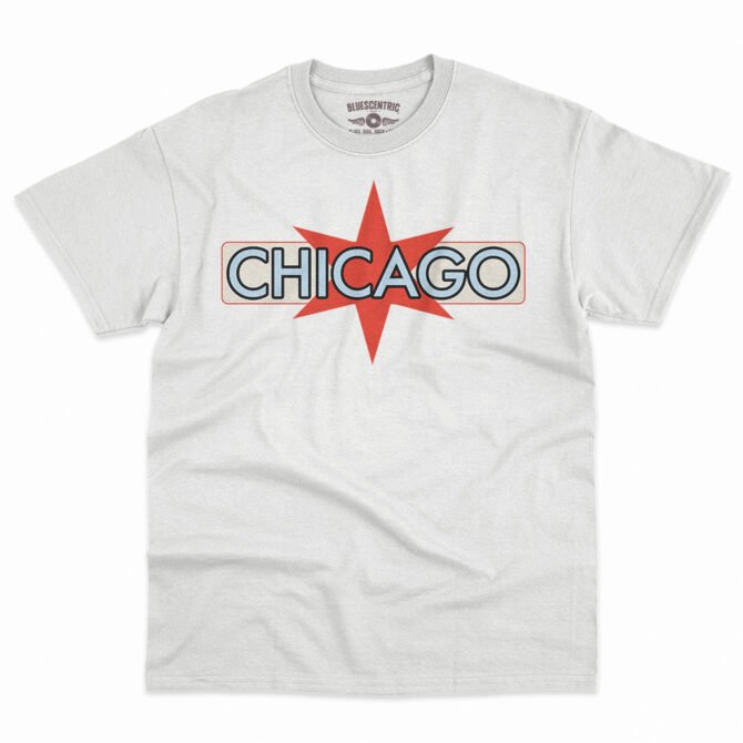 Chicago T-Shirt - Men's Big & Tall - White