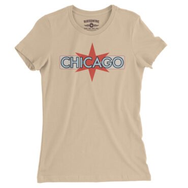 Chicago Ladies T-Shirt - Relaxed Fit - Sand Dune