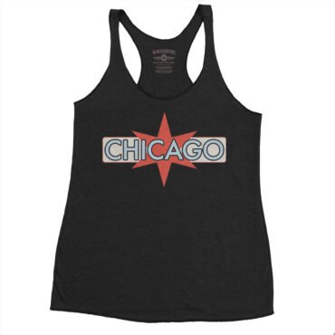 Chicago Racerback Tank - Women's - Black