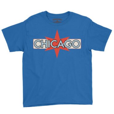 Chicago Youth T-Shirt - Lightweight Children & Toddlers - Blue