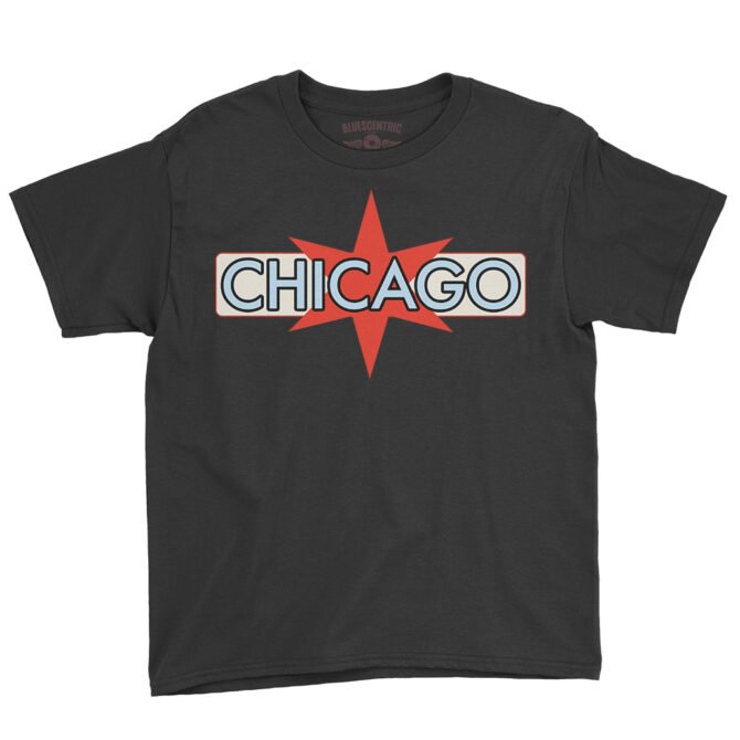 Chicago Youth T-Shirt - Lightweight Children & Toddlers - Black