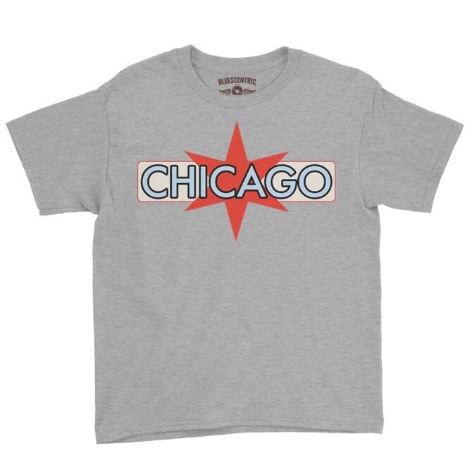 Chicago Youth T-Shirt - Lightweight Children & Toddlers - Athletic Heather