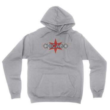 Chicago Hooded Pullover Jacket - Ash