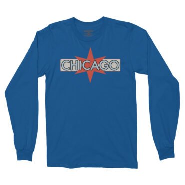 Chicago Long Sleeve T-Shirt - Royal