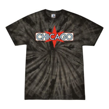 Chicago Tie-Dye T-Shirt - Black - 5XL