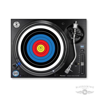 Archery Target Turntable Slipmat for Vinyl Records