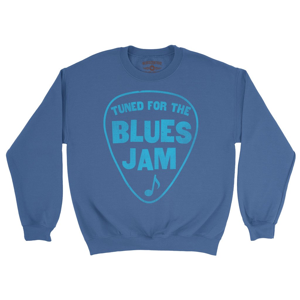 Tuned for the Blues Jam Crewneck Sweatshirt