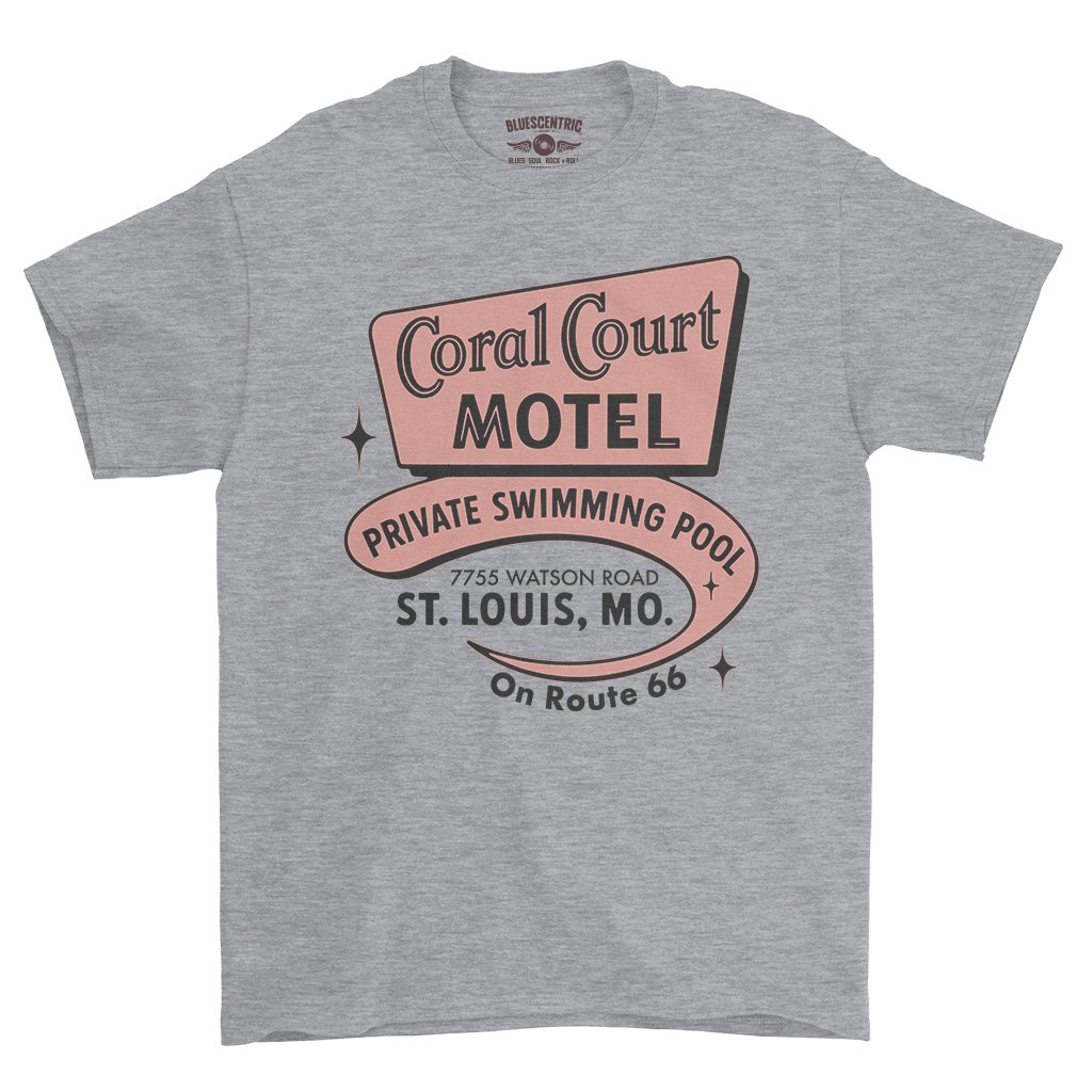 Coral Court St. Louis T-Shirt - Heavy Cotton - Athletic Heather