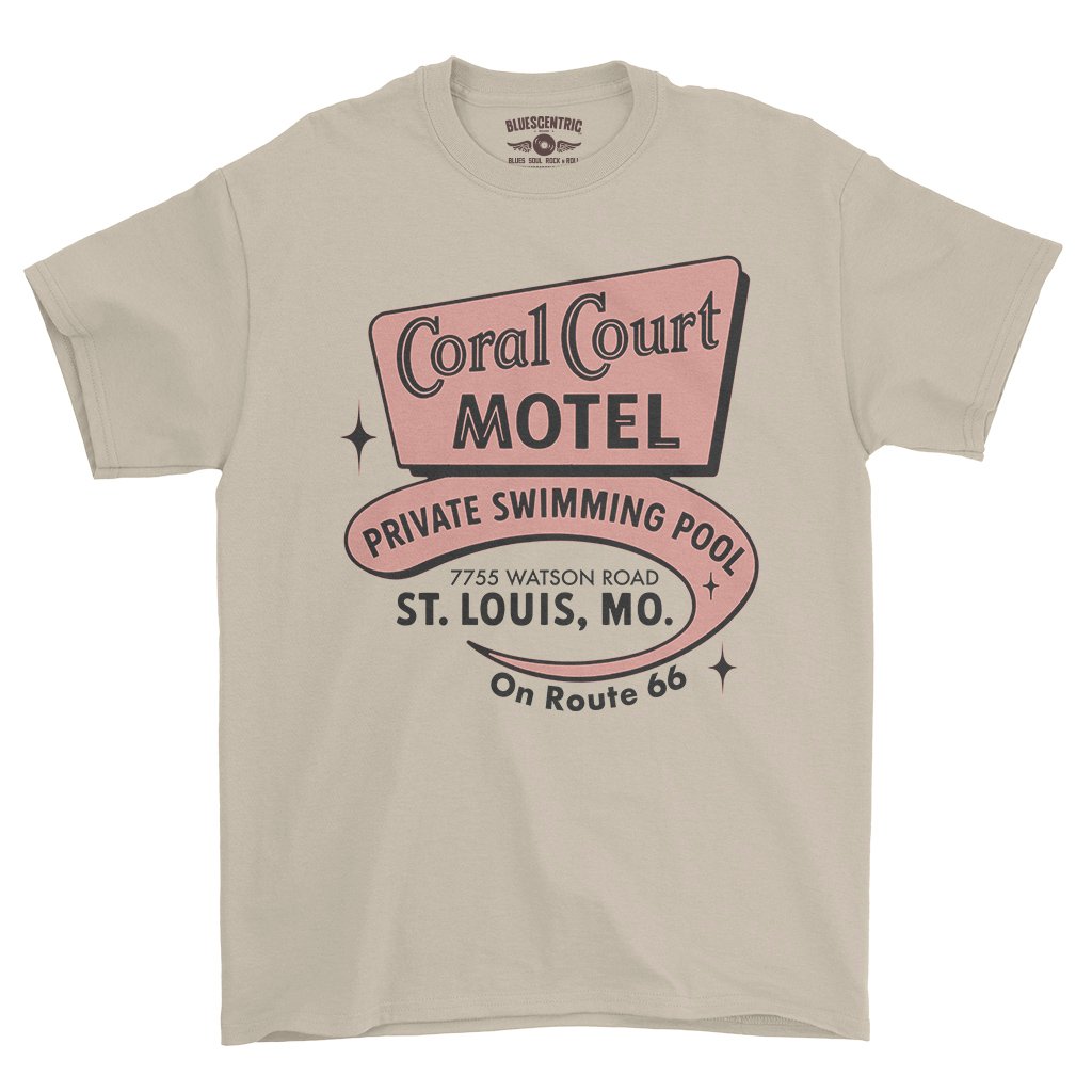 Coral Court St. Louis T-Shirt - Heavy Cotton - Sand
