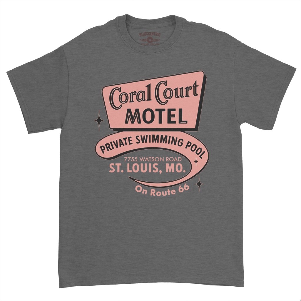 Coral Court St. Louis T-Shirt - Heavy Cotton - Dark Heather