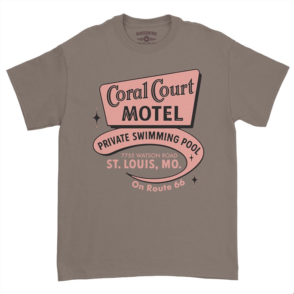 Coral Court St. Louis T-Shirt - Heavy Cotton - Taupe