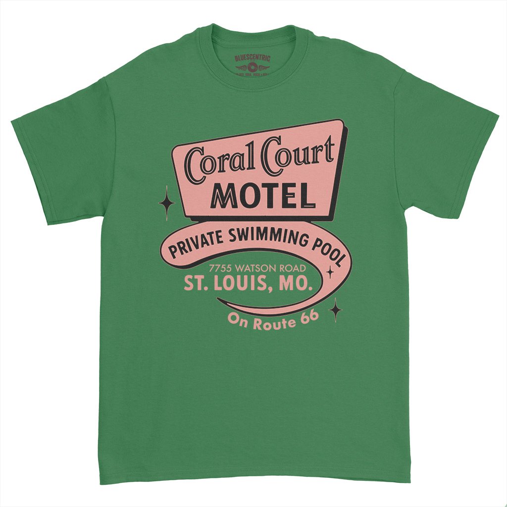 Coral Court St. Louis T-Shirt - Heavy Cotton - Kelly