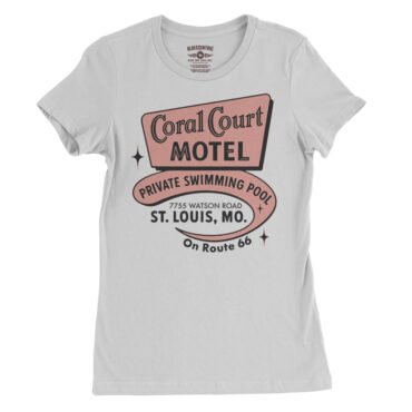 Coral Court St. Louis Ladies T-Shirt - Relaxed Fit - White