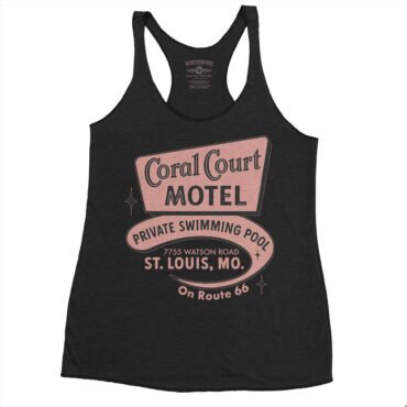 Coral Court St. Louis Racerback Tank - Women's - Black