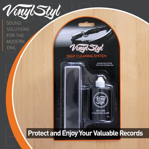 Vinyl Styl® VS-A-004 LP Vinyl Record Deep Cleaning System With Pad and Cleaning Fluid Vinyl Accessories (Audiophile)