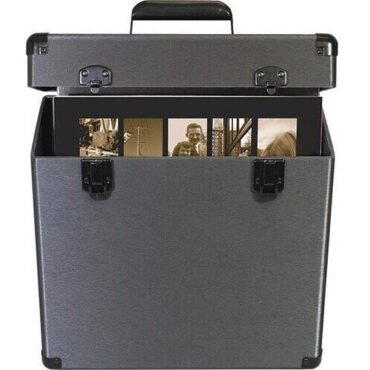 Vinyl Styl VS-A-010 Groove Record Carrying Case (graphite) Vinyl Accessories (Large Item, Gray)