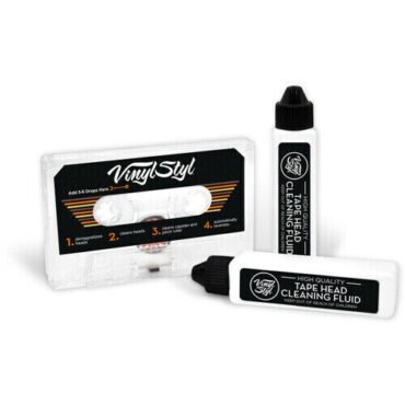 Vinyl Styl® VS-A-018 Audio Cassette Head Cleaner & Demagnetizer - For Home/Auto/Portable Cleaners (Audiophile)