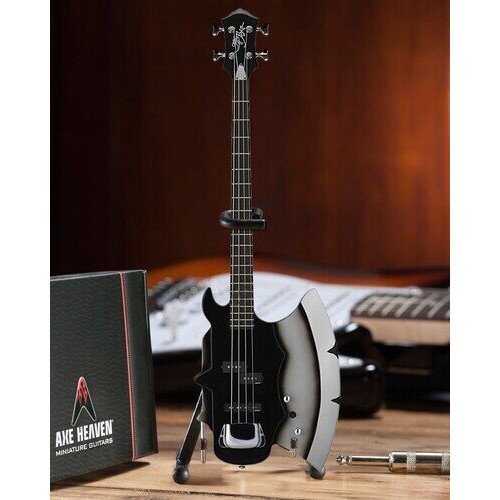 Axe Heaven Signature Axe Mini Bass Guitar Replica Collectible 2M-K01-5006 Collectibles (Large Item, Collectible)
