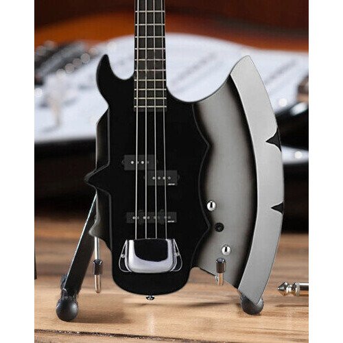 Axe Heaven Signature Axe Mini Bass Guitar Replica Collectible 2M-K01-5006 Collectibles (Large Item, Collectible)