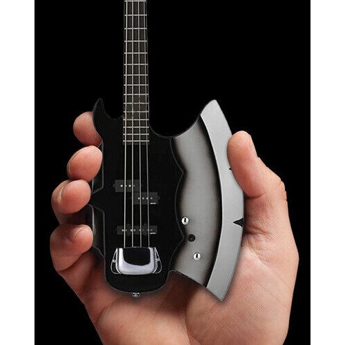 Axe Heaven Signature Axe Mini Bass Guitar Replica Collectible 2M-K01-5006 Collectibles (Large Item, Collectible)