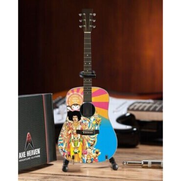 Axe Heaven Jimi Hendrix Axis Bold As Love Acoustic Mini Guitar JH-803 Collectibles (Large Item, Collectible)