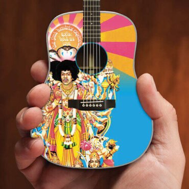 Axe Heaven Jimi Hendrix Axis Bold As Love Acoustic Mini Guitar JH-803 Collectibles (Large Item, Collectible)