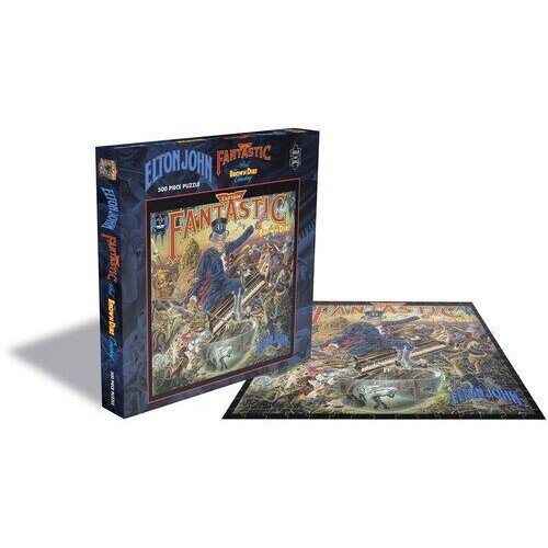 RockSaws - ROCK SAWS Elton John Captain Fantastic And The Brown Dirt Cowboy (500 Piece Jigsaw Puzzle) Games (Large Item, Puzzle)