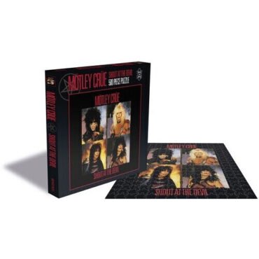 RockSaws - Motley Crue Shout At The Devil (500 Piece Jigsaw Puzzle) Games (Large Item, Puzzle)