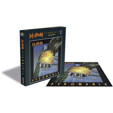 RockSaws - Def Leppard Pyromania (500 Piece Jigsaw Puzzle) Games (Large Item, Puzzle)