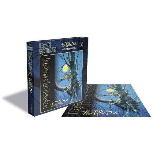 RockSaws - Iron Maiden Fear Of The Dark (500 Piece Jigsaw Puzzle) Games (Large Item, Puzzle)