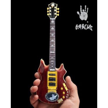 Axe Heaven Jerry Garcia Tiger Tribute Mini Guitar Replica Collectible Officially Licensed JG-063 Collectibles (Large Item, Collectible, Figure)