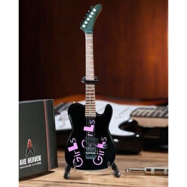 Axe Heaven Signature Black Girls - Girls, Girls Mini Guitar Replica Collectible MM-260 Collectibles (Large Item, Collectible, Figure)