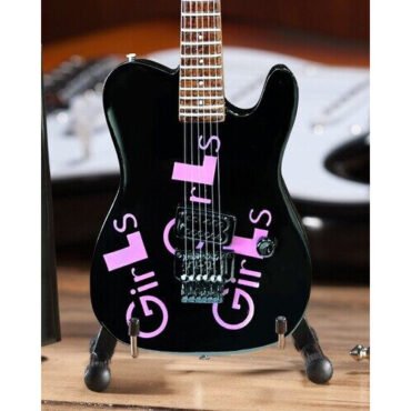 Axe Heaven Signature Black Girls - Girls, Girls Mini Guitar Replica Collectible MM-260 Collectibles (Large Item, Collectible, Figure)
