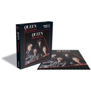 RockSaws - Queen Greatest Hits (500 Piece Jigsaw Puzzle) Games (Large Item, Puzzle)