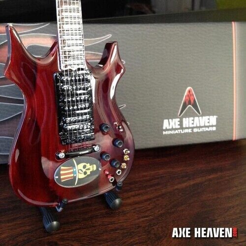 Axe Heaven Jerry Garcia Signature Top Hat Dead Head Tribute Mini Guitar Replica Collectible JG-406 Collectibles (Large Item, Collectible, Figure)