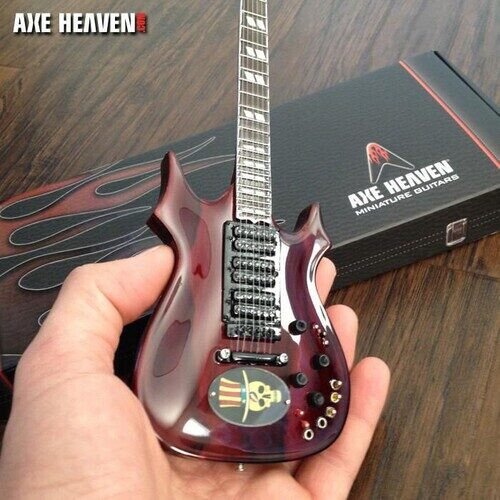 Axe Heaven Jerry Garcia Signature Top Hat Dead Head Tribute Mini Guitar Replica Collectible JG-406 Collectibles (Large Item, Collectible, Figure)