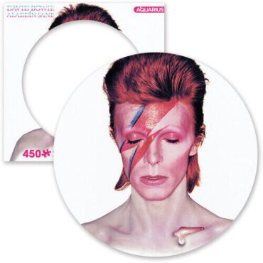David Bowie Aladdin Sane 450 pc Picture Disc Puzzle Games (Large Item, Puzzle)