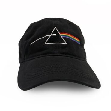 Pink Floyd Dark Side of the Moon Hat - Unstructured Black