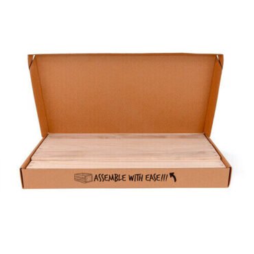 Vinyl Styl VS-RS-04 Original LP Crate 12 Inch LP Record Storage 110 to 120 Capacity Vinyl Accessories (Ships in Own Container, Large Item, Wood)