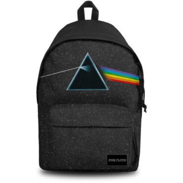 Rocksax - Pink Floyd - Dark Side Of The Moon Logo - Daypack with Laptop Pocket (Black) Collectibles (Large Item, Collectible, Tote / Messenger Bag)