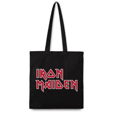 Rocksax - Iron Maiden - Iron Maiden Logo - Tote Bag (Black) Collectibles (Large Item, Collectible, Tote / Messenger Bag)