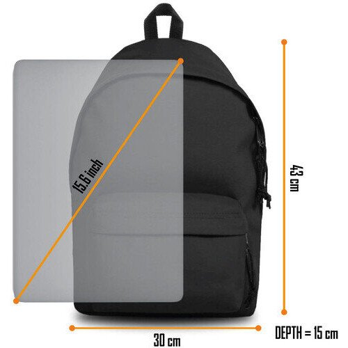 Rocksax - Sleep Token - Granite Logo - Daypack with Laptop Pocket (Black) Collectibles (Large Item, Collectible, Tote / Messenger Bag)