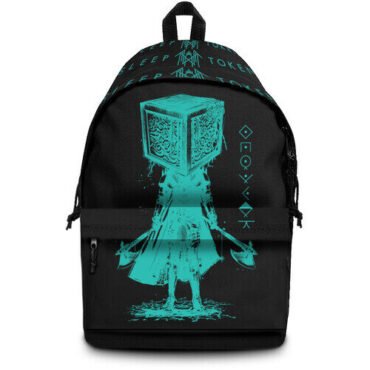 Rocksax - Sleep Token - Granite Logo - Daypack with Laptop Pocket (Black) Collectibles (Large Item, Collectible, Tote / Messenger Bag)